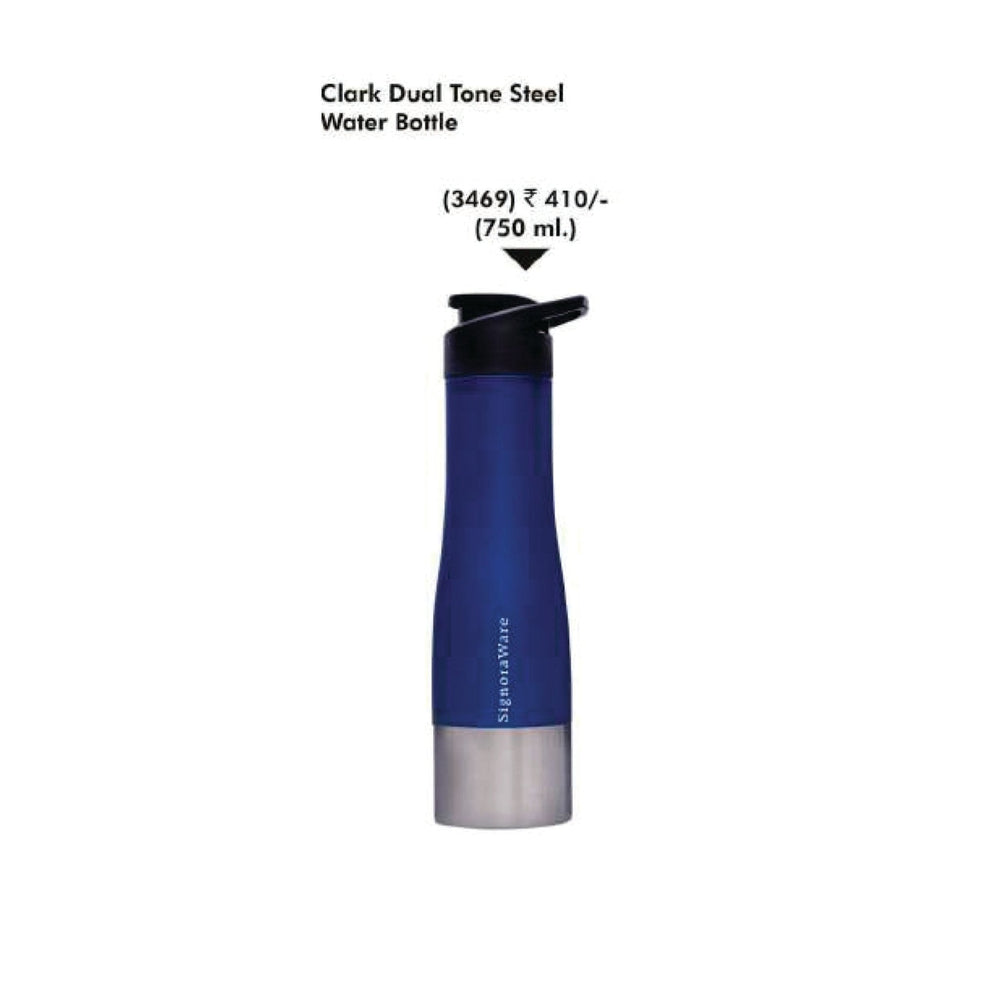 Signora Ware Clark Dual Tone Steel Water Bottle