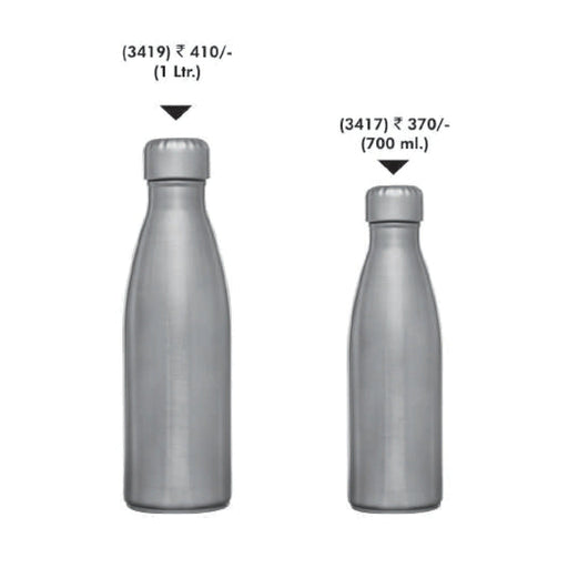 Signora Ware Cola Steel Water Bottle Matte Finish - 3419/3417