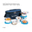 Signora Ware Double Decker Twin Wall Steel Lunch Box - 3540