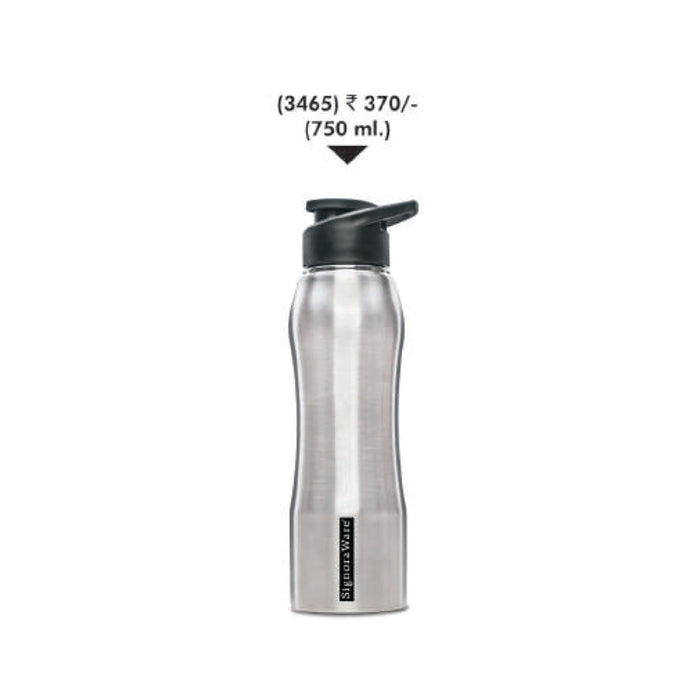 Signora Ware Oxy Sipper Steel Water Bottle - 3465