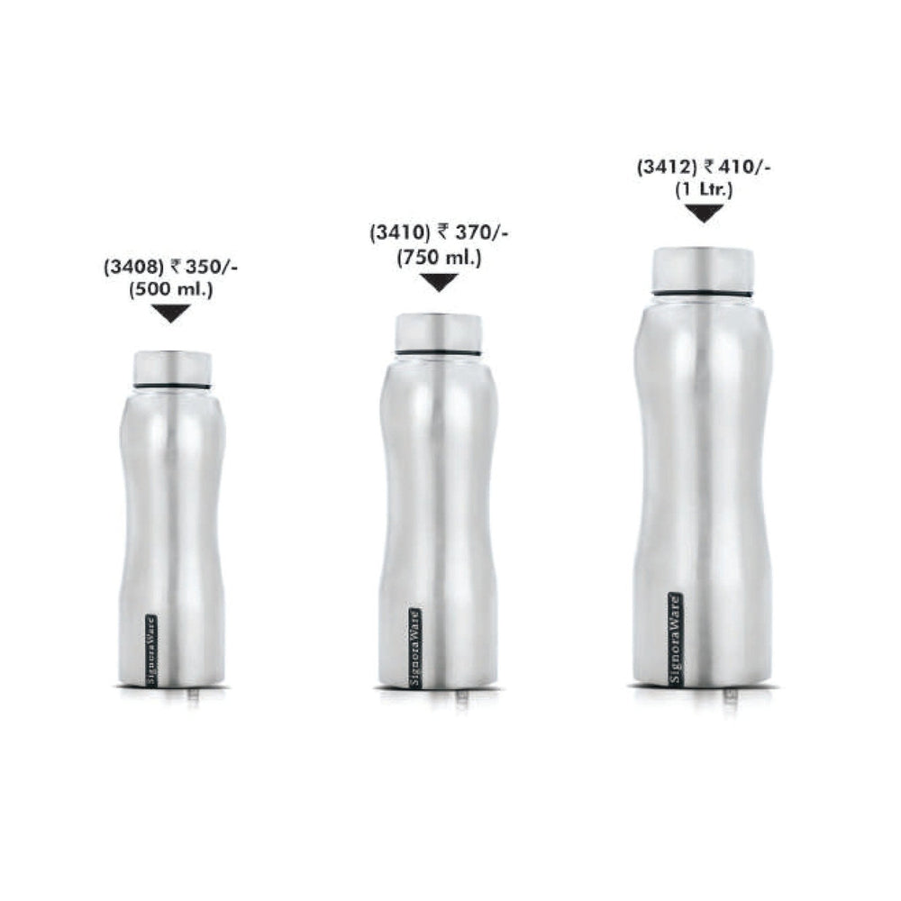Signora Ware Oxy Steel Water Bottle - 3408/3410/3412
