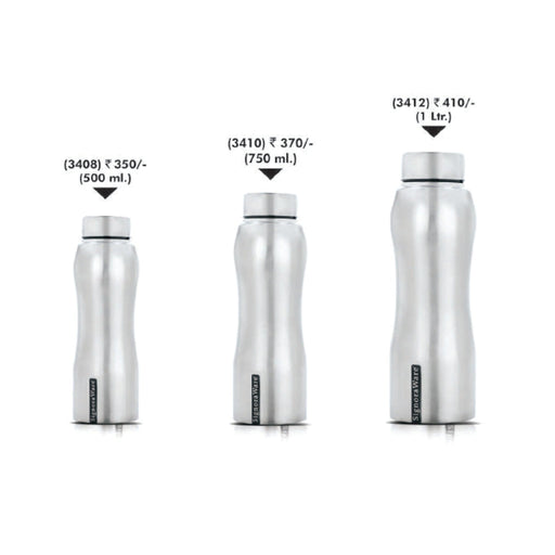Signora Ware Oxy Steel Water Bottle - 3408/3410/3412