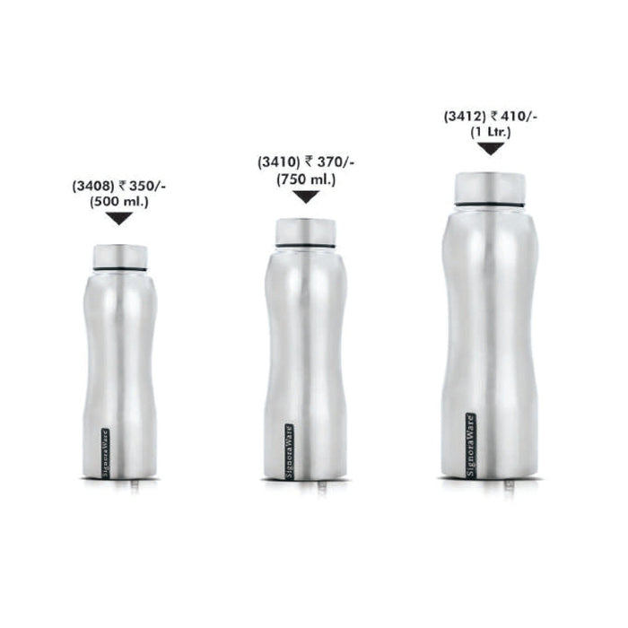 Signora Ware Oxy Steel Water Bottle - 3408/3410/3412