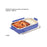 Signora Ware Slim Steel Lunch Box with Steel Lid - 3526
