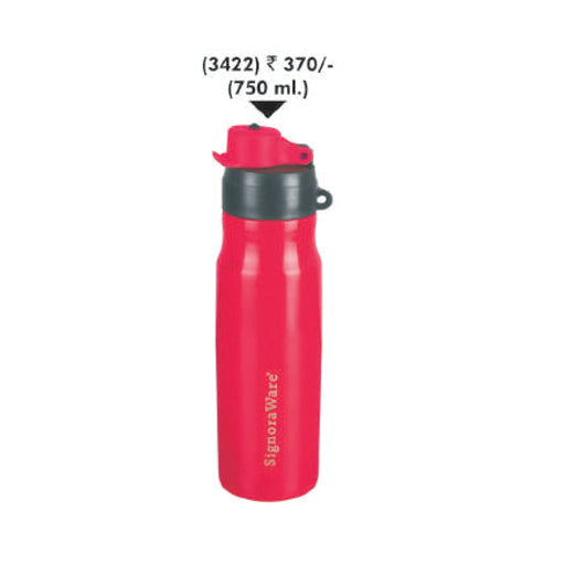 Signora Ware Spark Steel Water Bottle - 3422