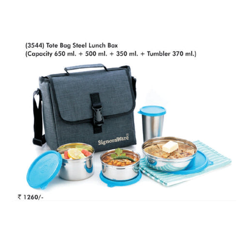 Signora Ware Tote Bag Lunch Box - 3508