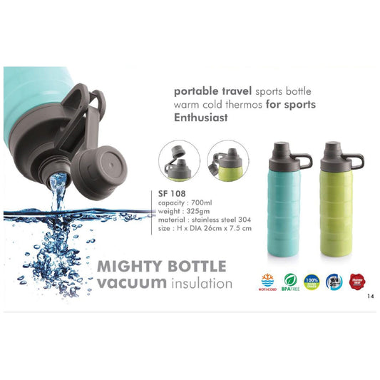 Stainless Steel Vacuum Bottle - SF 108 - 700ml