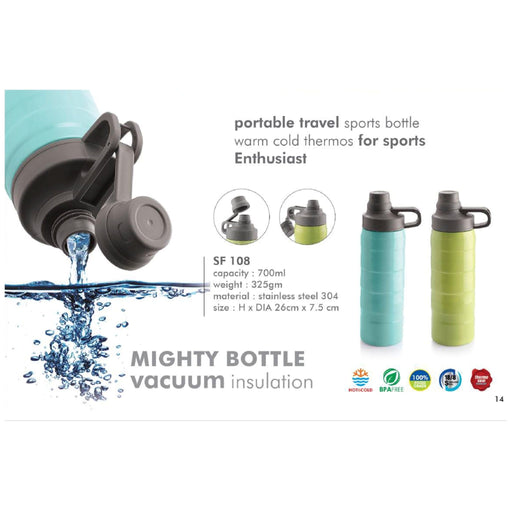 Stainless Steel Vacuum Bottle - SF 108 - 700ml