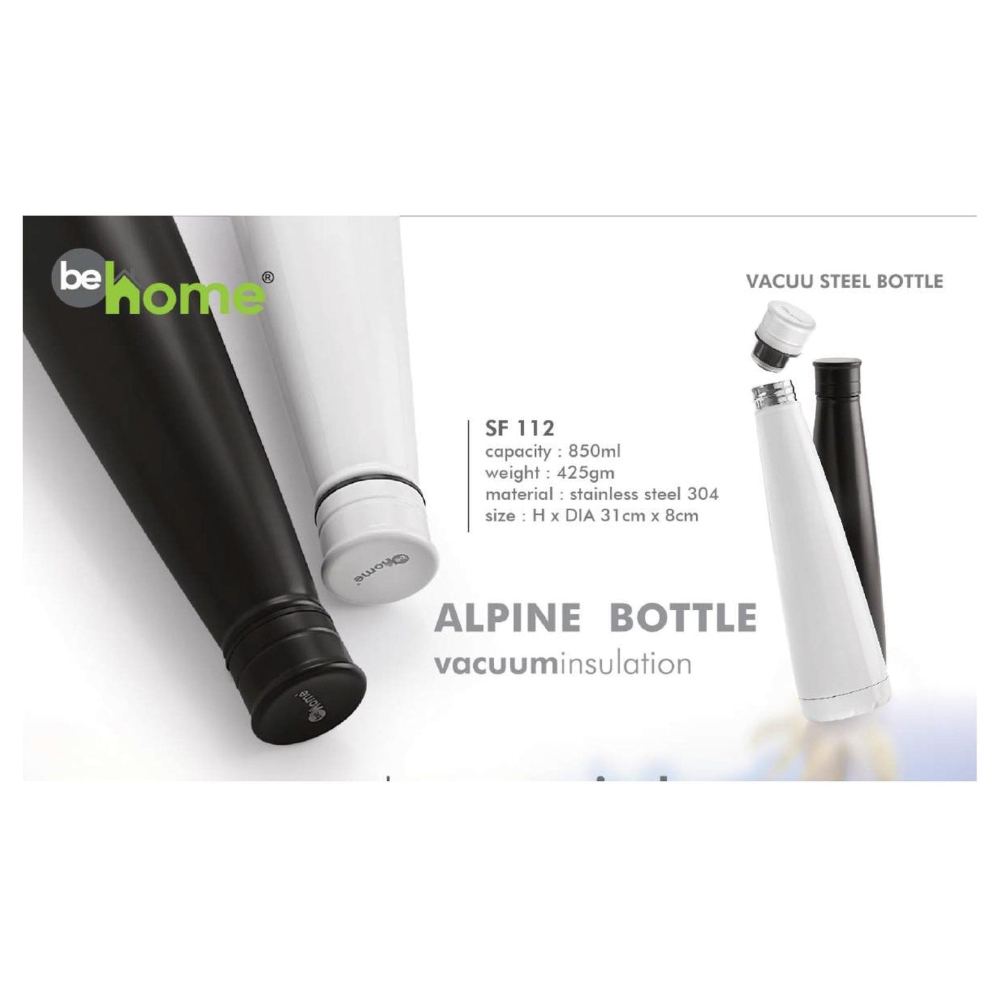 Stainless Steel Vacuum Bottle - SF 112 - 850ml