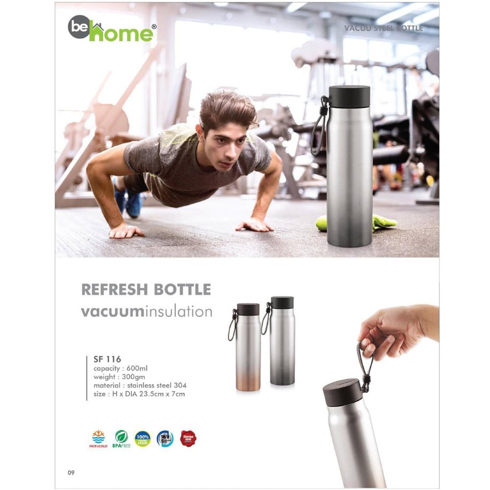 Stainless Steel Vacuum Bottle - SF 116 - 600ml