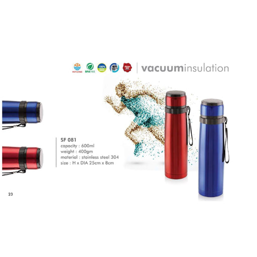 Stainless Steel Vacuum Flask - SF 081 - 600ml