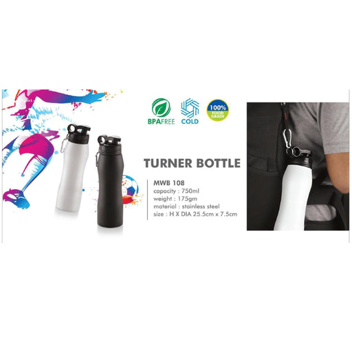Stainless Steel Water Bottle - MWB 108 - 750ml