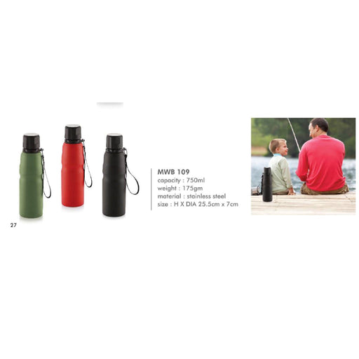 Stainless Steel Water Bottle - MWB 109 - 750ml