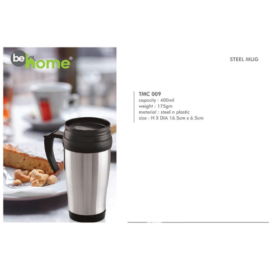 Steel n Plastic Mug TMC 009 - 400ml