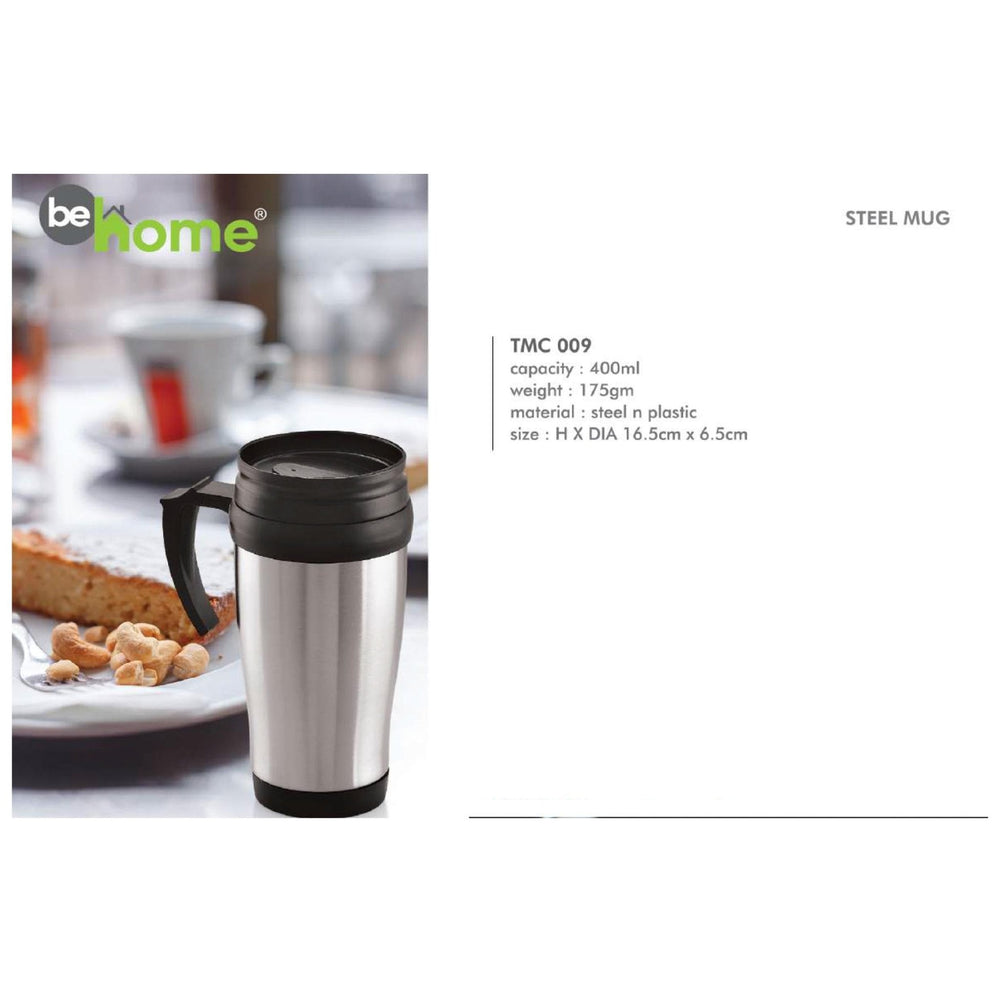 Steel n Plastic Mug TMC 009 - 400ml