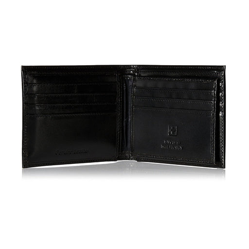 Swiss Military Black Leather Wallet (LW-1)