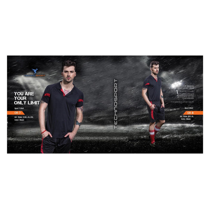 Techno Sports Half Sleeves Jersy