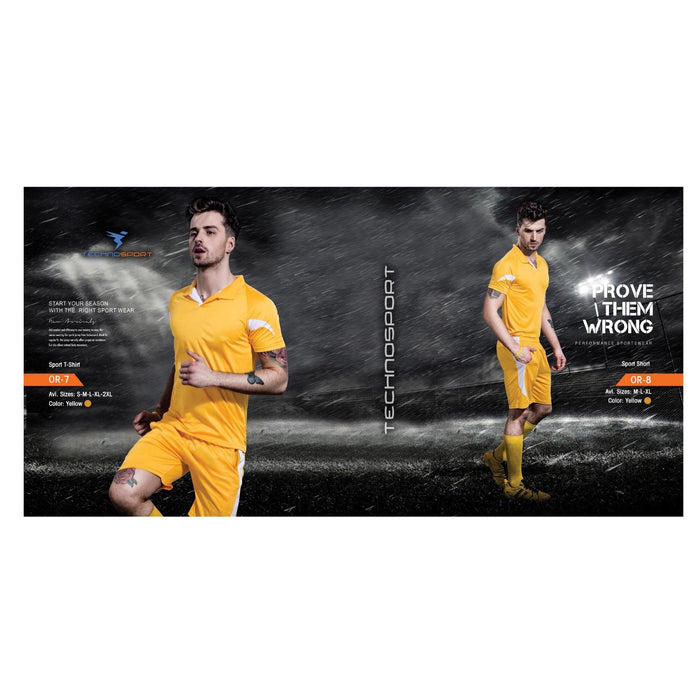 Techno Sports Half Sleeves Jersy