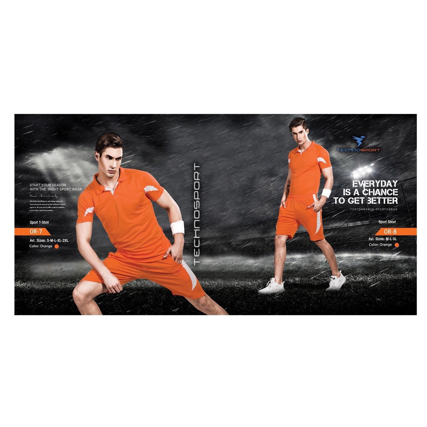 Techno Sports Half Sleeves Jersy