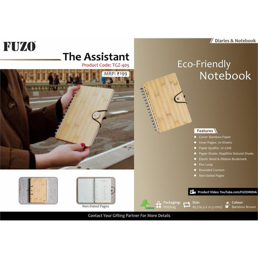 The Assistance Eco-Friendly Notebook - TGZ-405