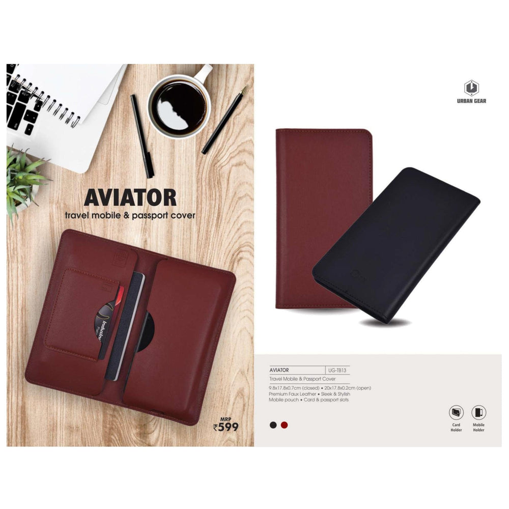 Travel Mobile & Passport Cover - UG-TB13