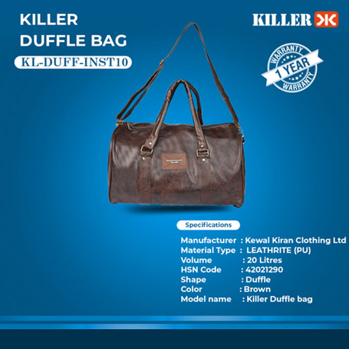 Traveling Killer Duffle Bag