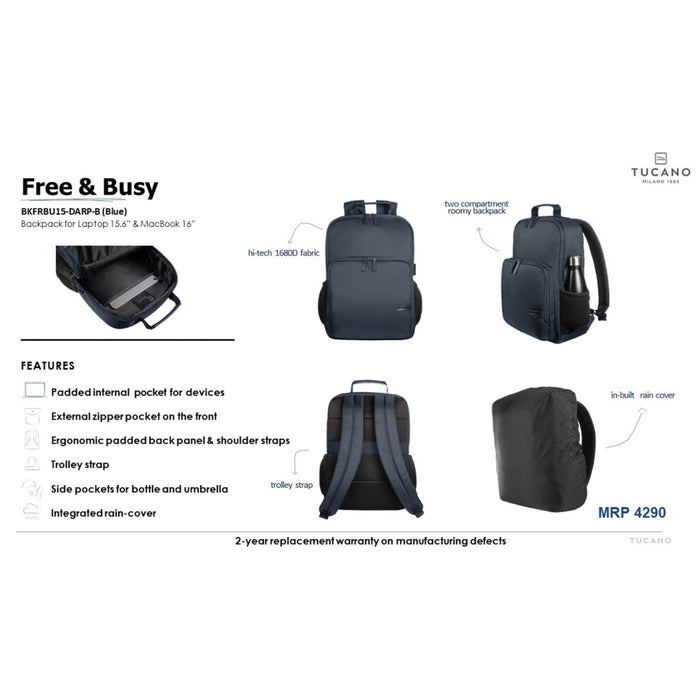 Tucano Free & Busy Laptop Bag