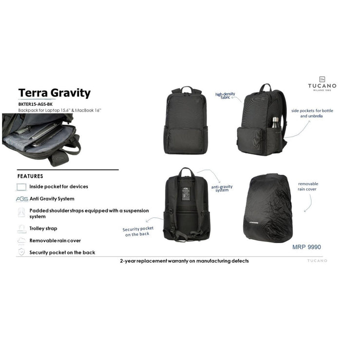 Tucano Terra Gravity Laptop Bag