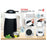 Ultima: Premium Revolving Kettle In Stainless Steel - 2 Ltr - H 164