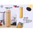 VACUUM HOT & COLD BAMBOO WITH BAMBOO CAP - XG - 063