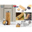 VACUUM HOT & COLD BOTTLE BAMBOO WITH STEEL CAP - XG - 058