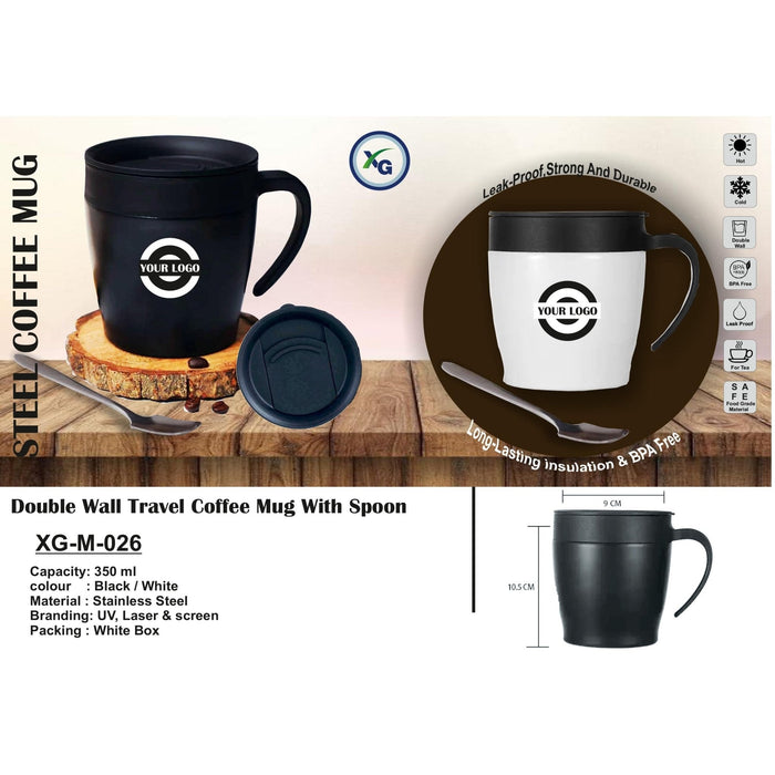 VACUUM HOT & COLD SPOON MUG  - XG - M026