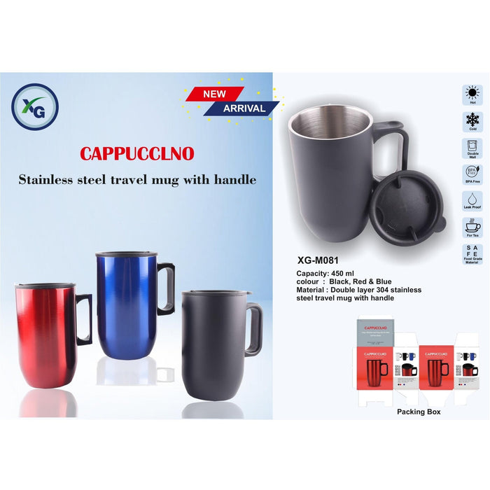 VACUUM HOT & COLD WITH HANDLE & LID - XG - M81