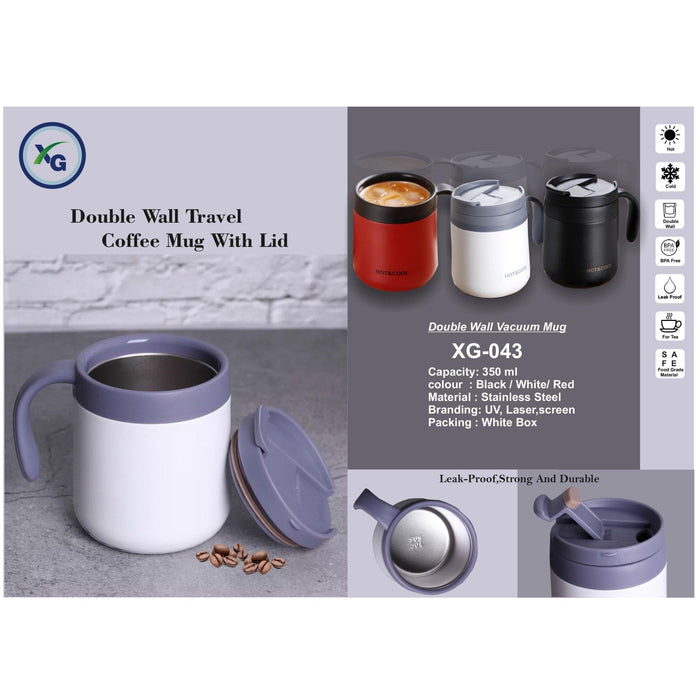 VACUUM HOT & COLD WITH LID - XG - M043