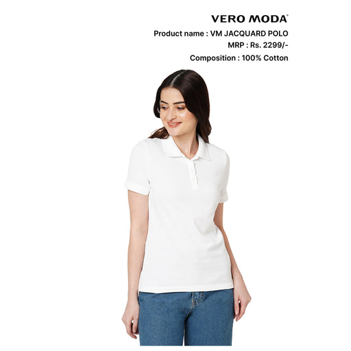 VERO MODA - JACQUARD POLO