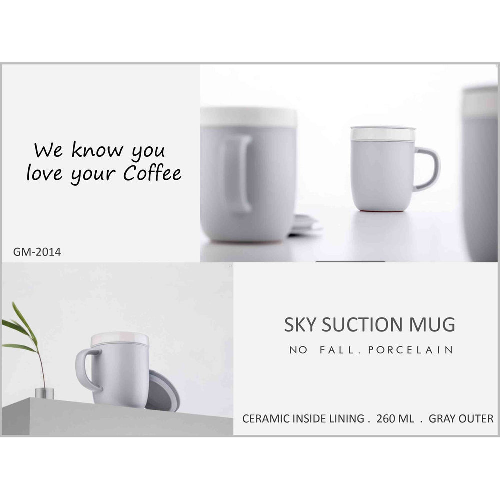 Vitality Sky Suction Mug 560ml - DRIN075