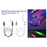 Voice Controlled LED Light Charging Cable (Multicolor) | Light Flashes Based On Music | 1 Mtr Length - C 103