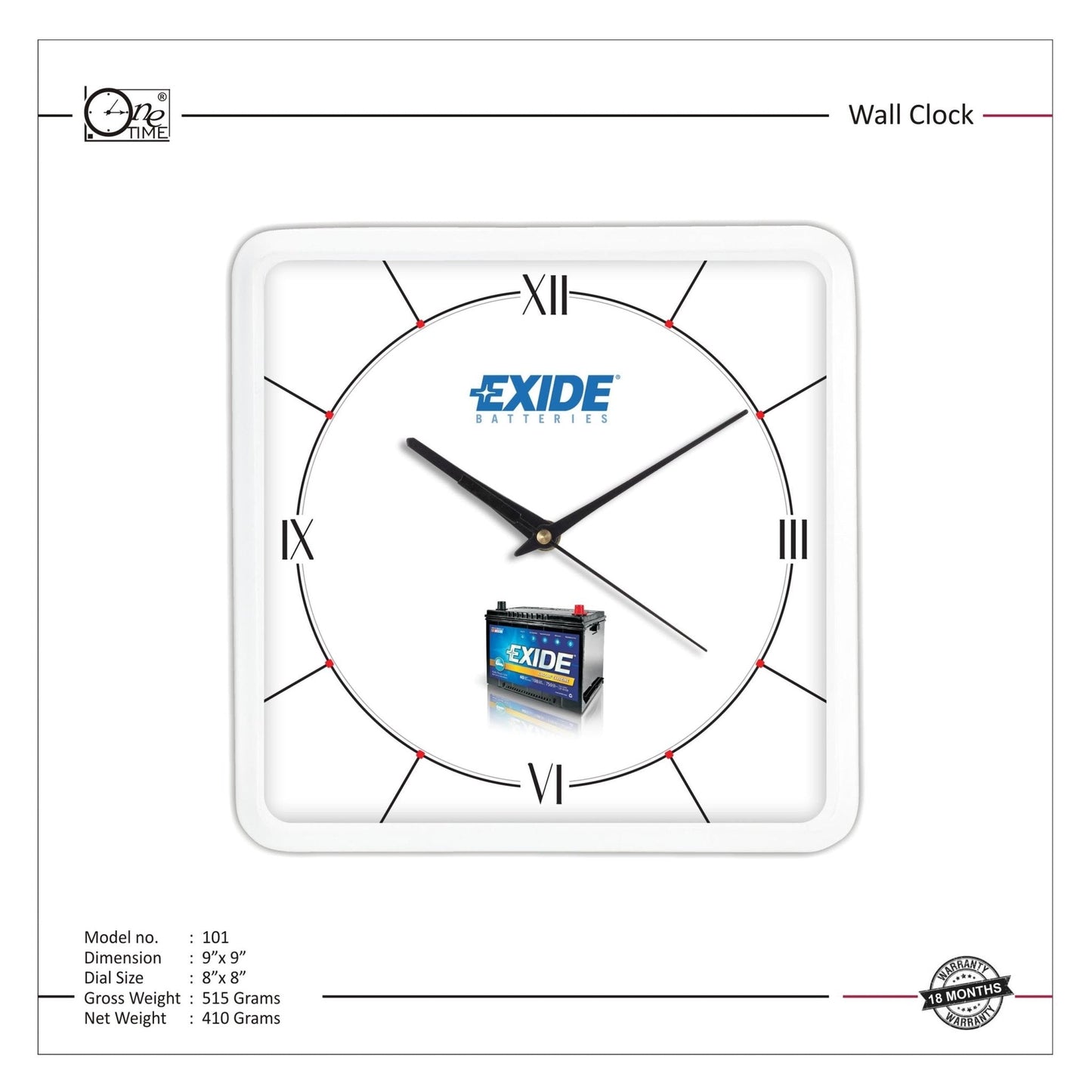 Wall Clock Pattern 101
