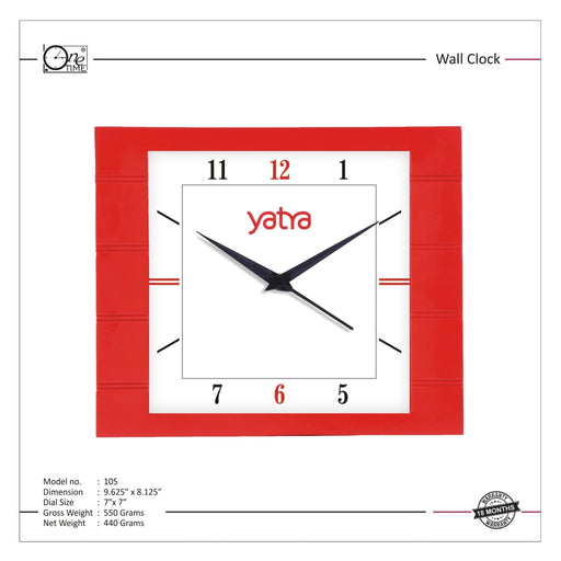 Wall Clock Pattern 105