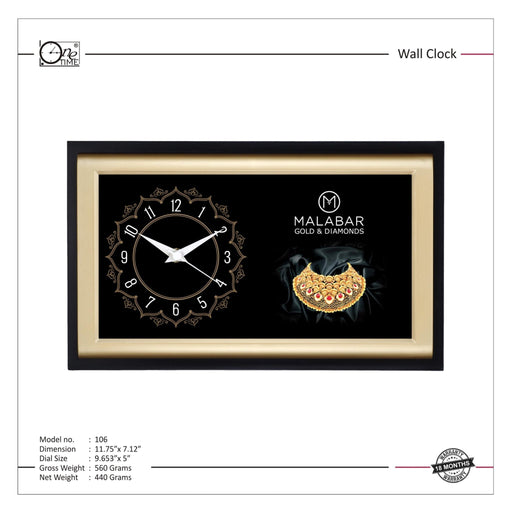 Wall Clock Pattern 106