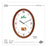 Wall Clock Pattern 12