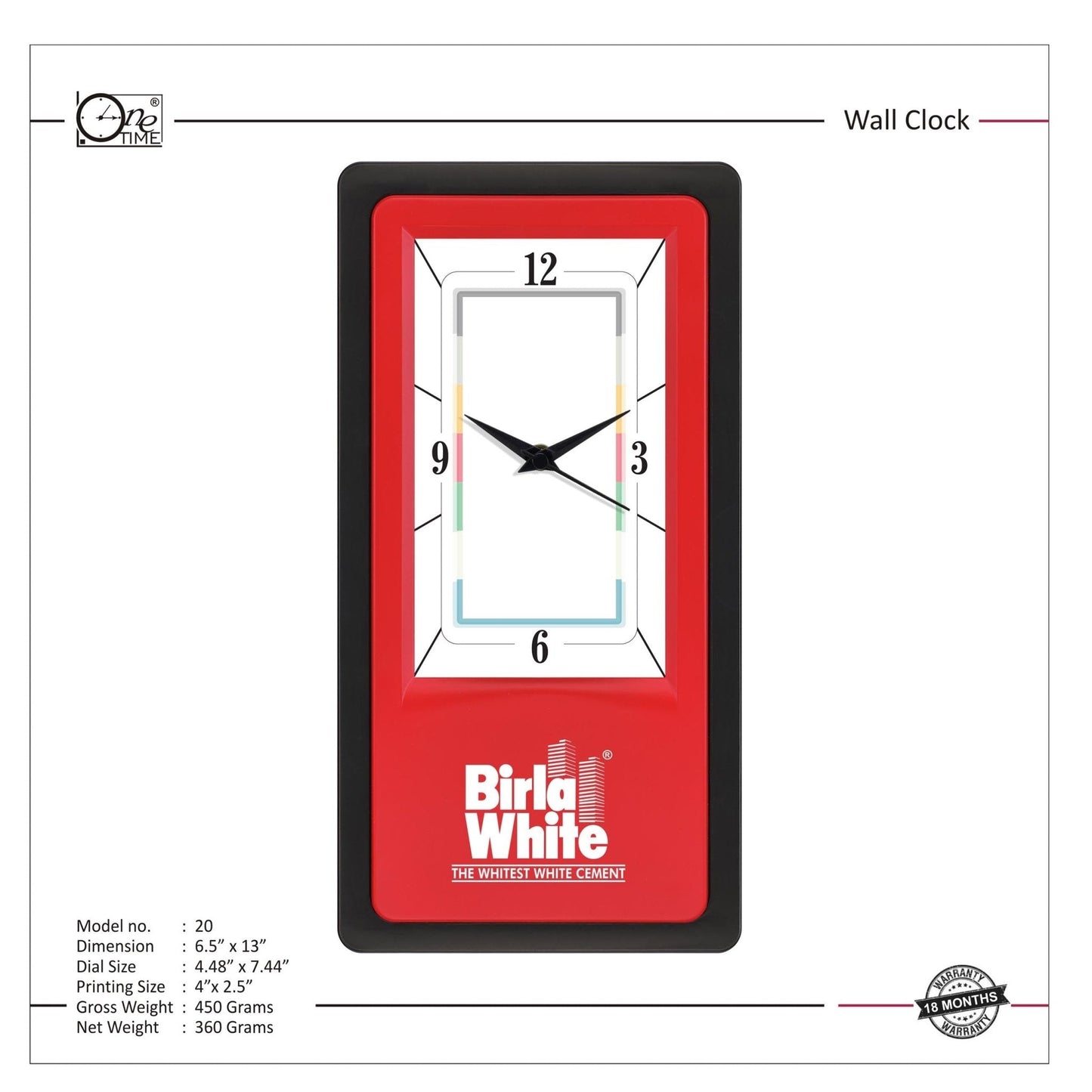 Wall Clock Pattern 20