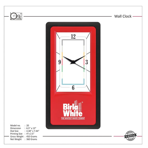 Wall Clock Pattern 20