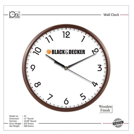 Wall Clock Pattern 22