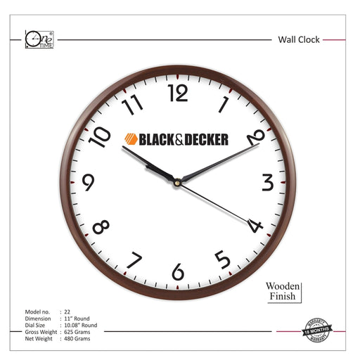Wall Clock Pattern 22