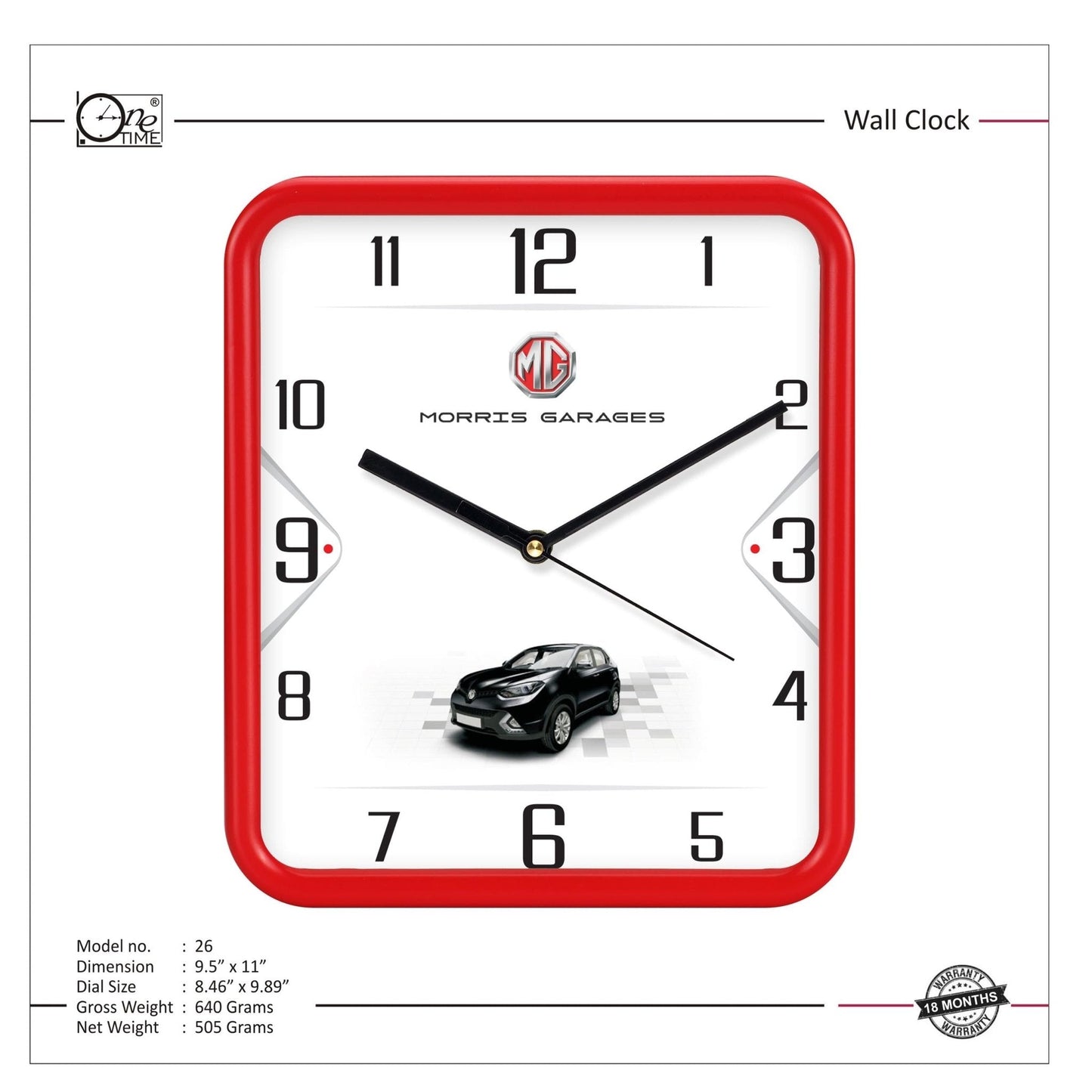 Wall Clock Pattern 26
