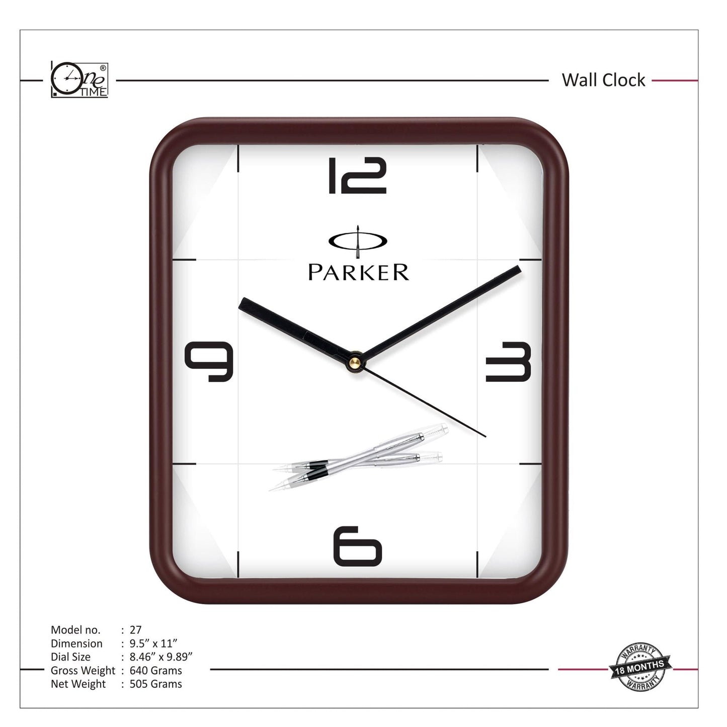 Wall Clock Pattern 27