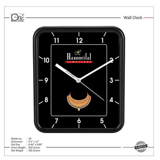 Wall Clock Pattern 28