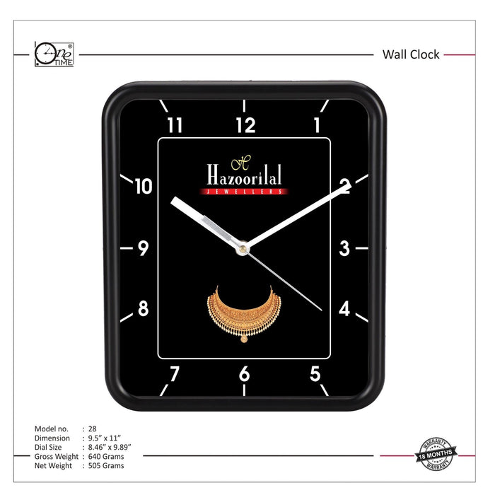 Wall Clock Pattern 28