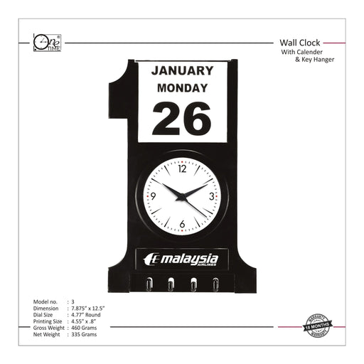 Wall Clock Pattern 3